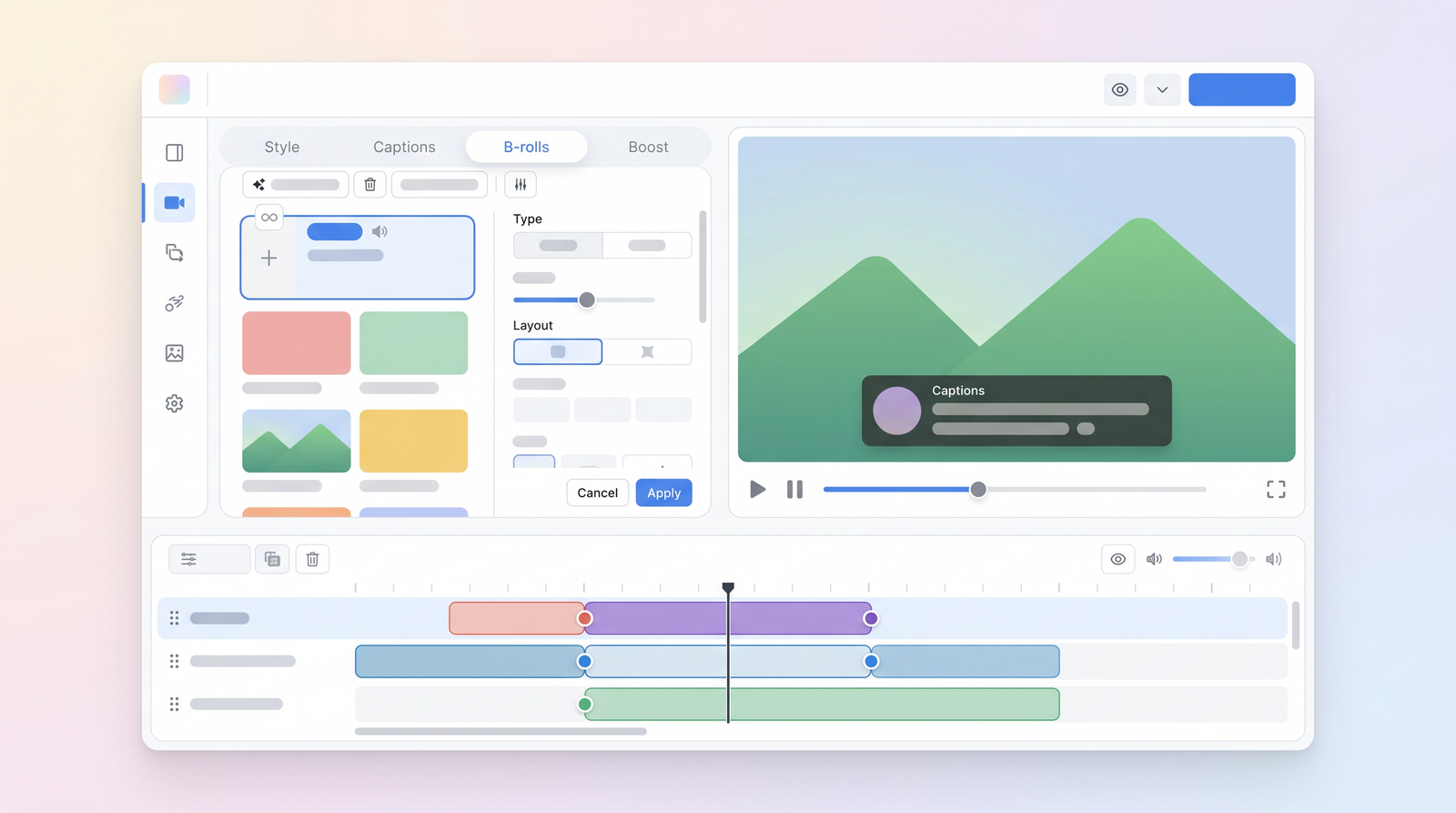 Submagic editing features